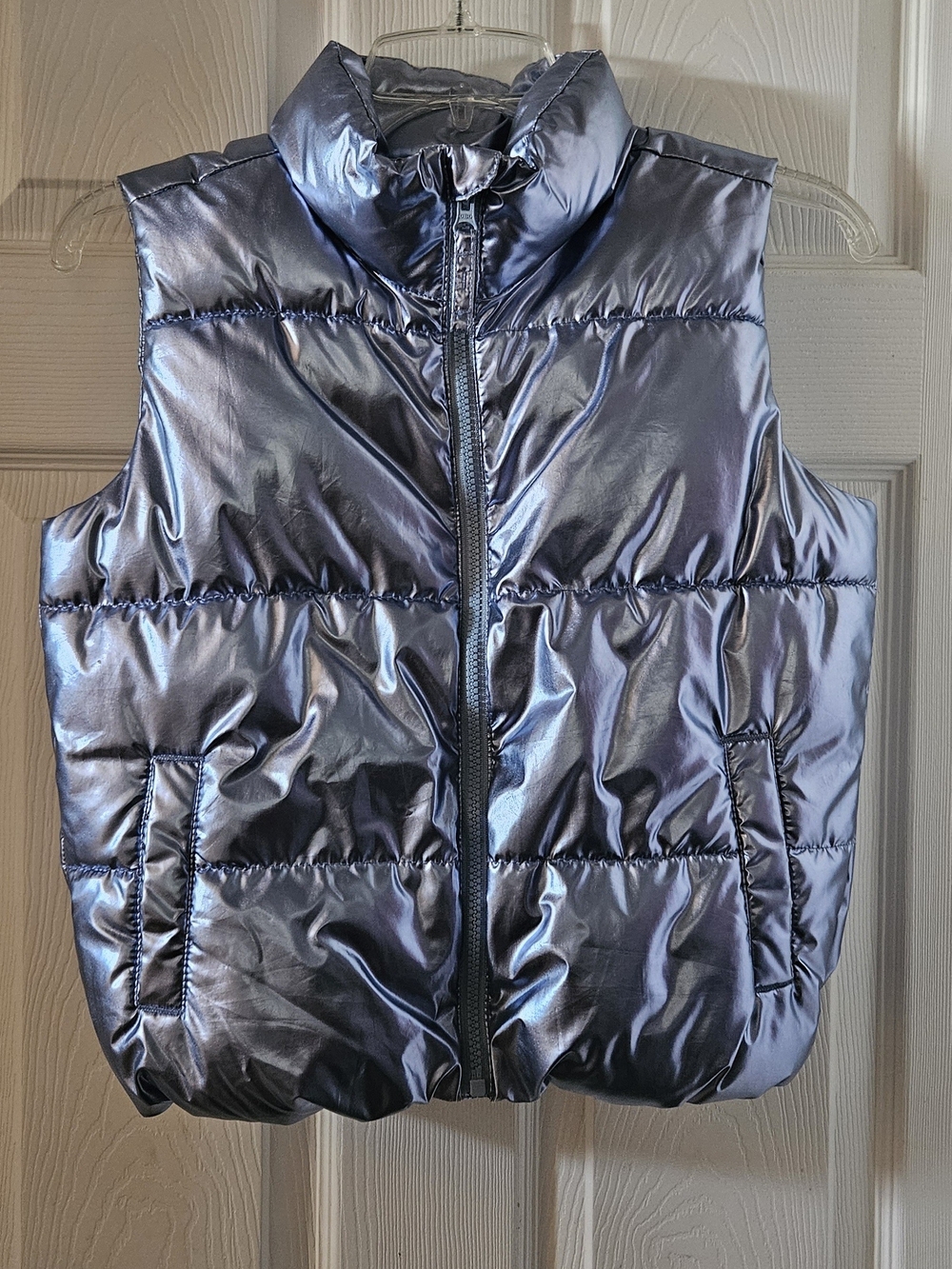 Old Navy Iridescent Puff Vest